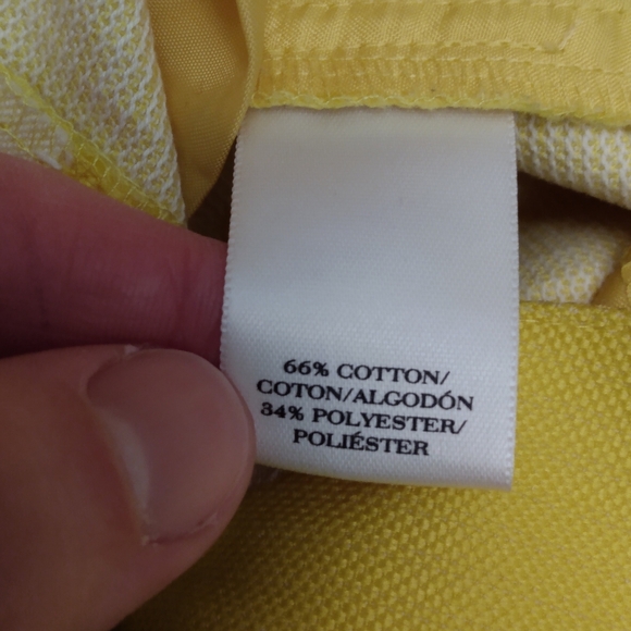 Ann Taylor jacquard yellow polka dot shorts, 10 - Picture 6 of 6